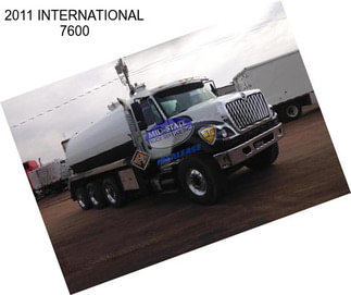 2011 INTERNATIONAL 7600