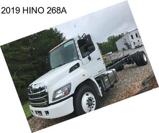 2019 HINO 268A