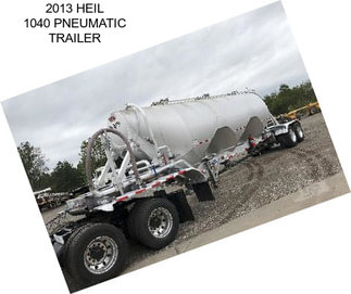 2013 HEIL 1040 PNEUMATIC TRAILER