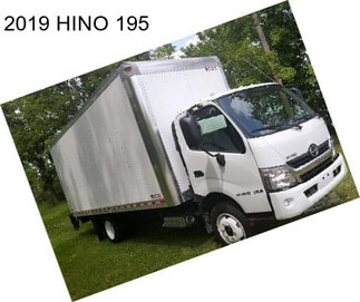 2019 HINO 195