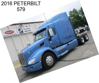 2016 PETERBILT 579