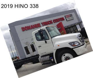 2019 HINO 338