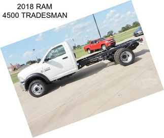 2018 RAM 4500 TRADESMAN