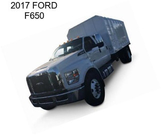 2017 FORD F650