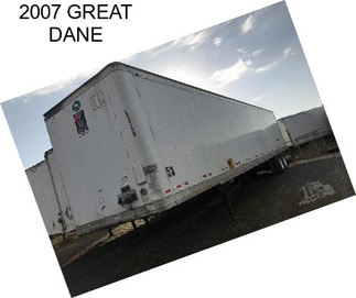 2007 GREAT DANE