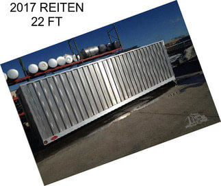 2017 REITEN 22 FT