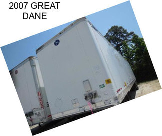 2007 GREAT DANE