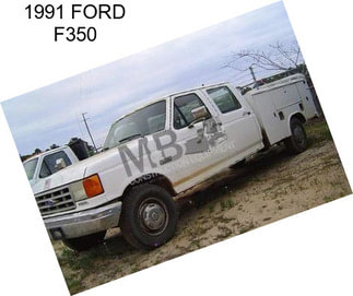 1991 FORD F350