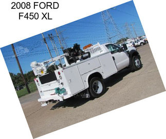 2008 FORD F450 XL