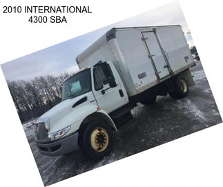 2010 INTERNATIONAL 4300 SBA