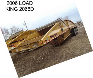 2006 LOAD KING 2066D