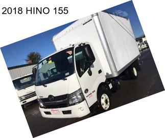 2018 HINO 155