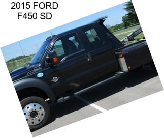 2015 FORD F450 SD