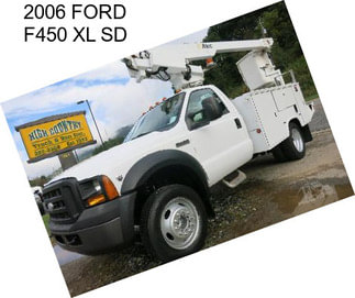 2006 FORD F450 XL SD