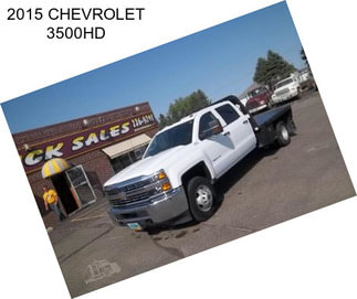 2015 CHEVROLET 3500HD