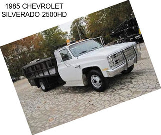 1985 CHEVROLET SILVERADO 2500HD