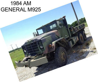 1984 AM GENERAL M925