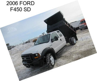 2006 FORD F450 SD