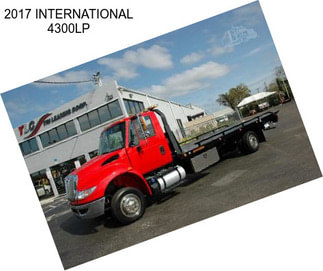 2017 INTERNATIONAL 4300LP