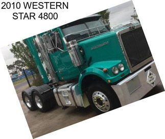 2010 WESTERN STAR 4800