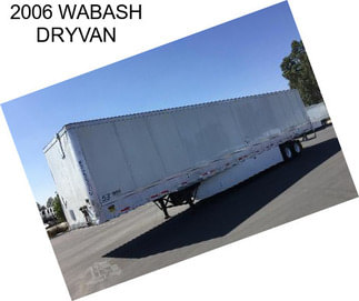 2006 WABASH DRYVAN