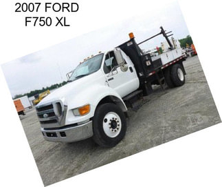 2007 FORD F750 XL