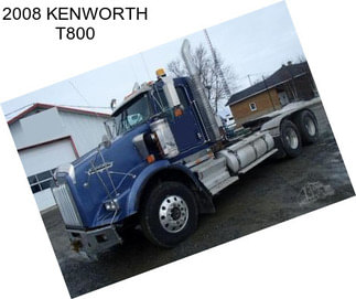 2008 KENWORTH T800