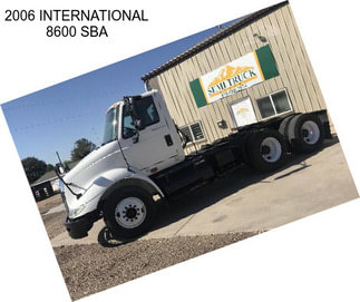 2006 INTERNATIONAL 8600 SBA