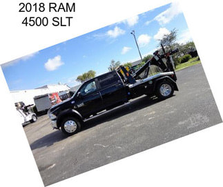 2018 RAM 4500 SLT