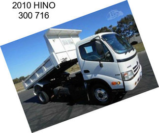 2010 HINO 300 716