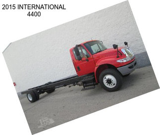 2015 INTERNATIONAL 4400