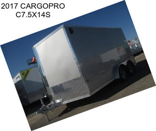 2017 CARGOPRO C7.5X14S