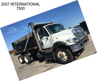 2007 INTERNATIONAL 7500