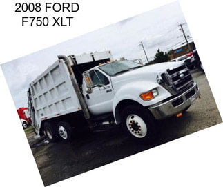 2008 FORD F750 XLT