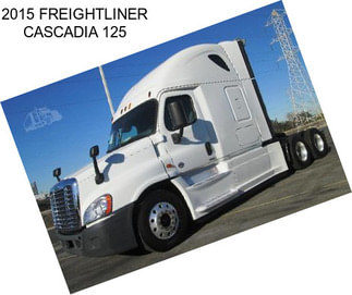 2015 FREIGHTLINER CASCADIA 125