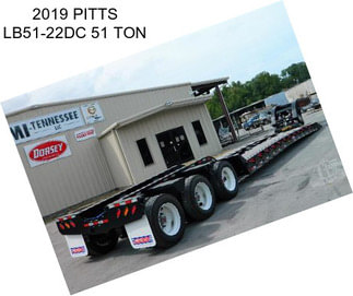 2019 PITTS LB51-22DC 51 TON