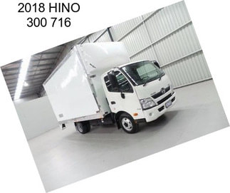 2018 HINO 300 716