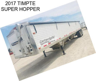 2017 TIMPTE SUPER HOPPER