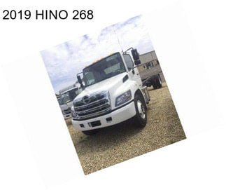2019 HINO 268