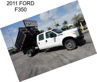 2011 FORD F350