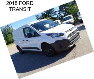 2018 FORD TRANSIT