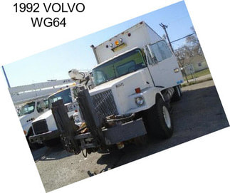 1992 VOLVO WG64