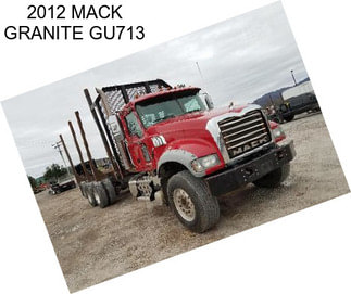 2012 MACK GRANITE GU713