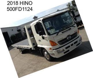 2018 HINO 500FD1124