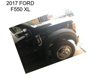 2017 FORD F550 XL