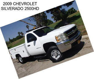 2009 CHEVROLET SILVERADO 2500HD