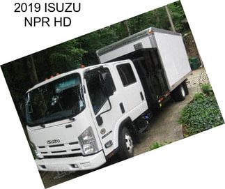 2019 ISUZU NPR HD