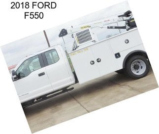 2018 FORD F550