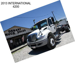 2013 INTERNATIONAL 4200