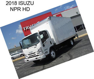 2018 ISUZU NPR HD